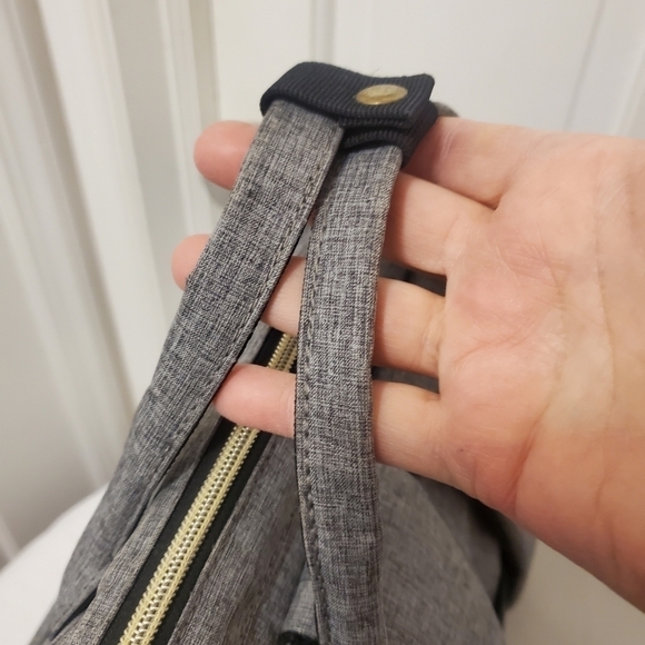 LOVEVOOK Laptop Backpack/top handle Bag Grey, Versatile, Business Casual - Picture 5 of 13